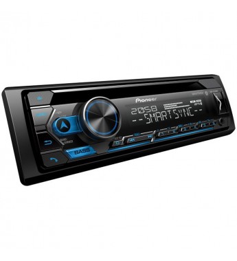 Reproductor de CD Automotriz Pioneer DEH-S4250BT con Bluetooth/USB/RCA - Negro