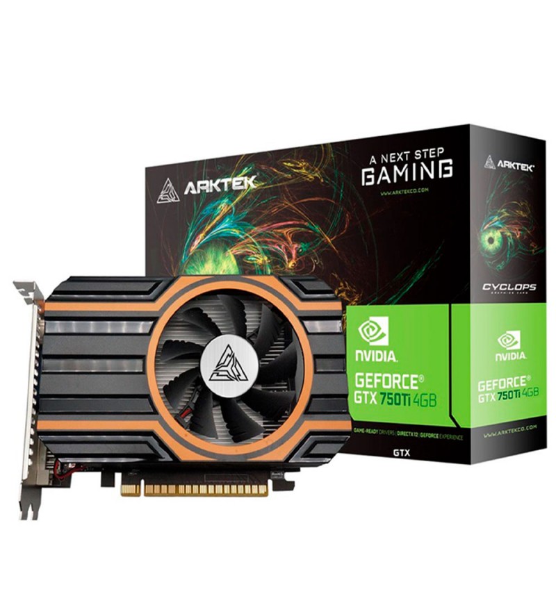 Placa de Video VGA ARKTEK GTX750TI 4GB Cyclops HDMI AKN750TID5S4GH1
