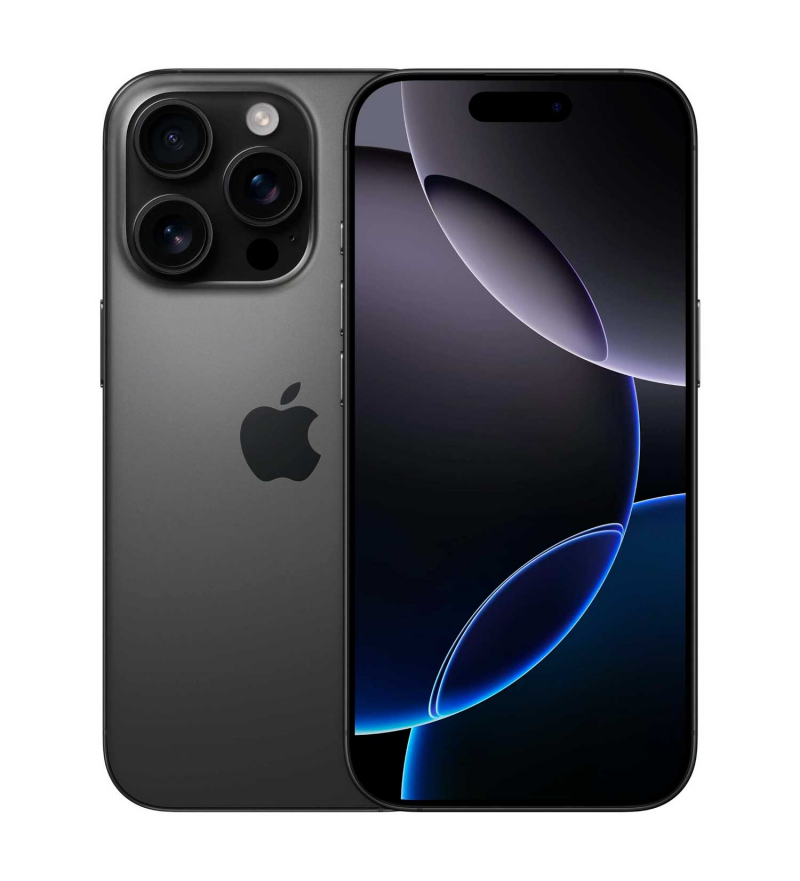Apple iPhone 16 Pro LL A3083 ESIM 256GB 6.3" 48+12+48MP/12MP iOS - Black Titanium 