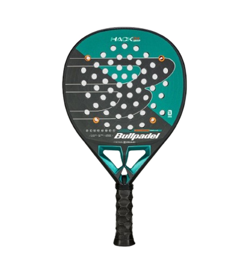 Paleta de Padel Bullpadel Hack 04 Hybrid 2025 - 365/375gr