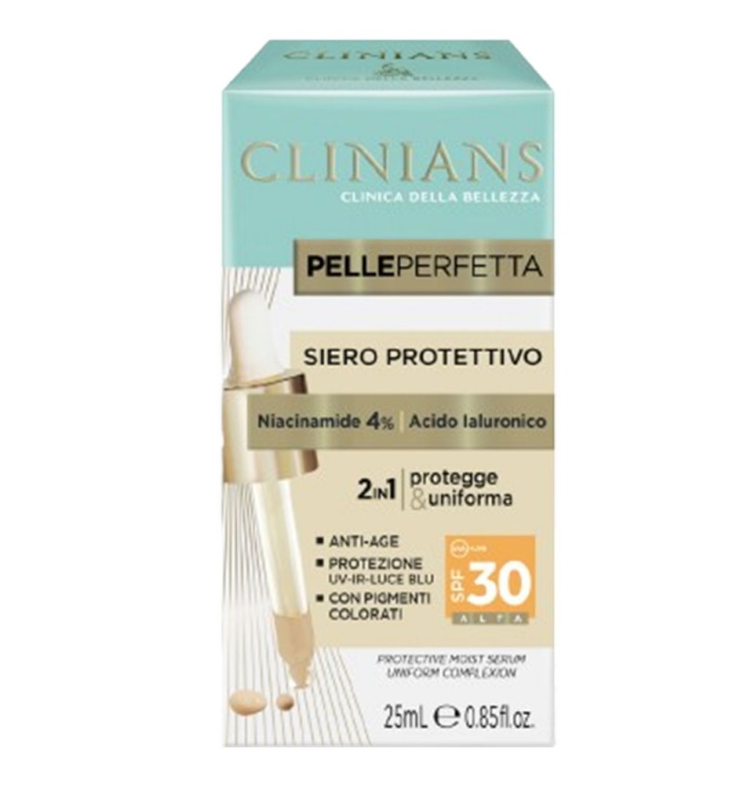 Serum Concentrado Clinians Protettivo 4% 2en1 Anti-Age - SPF30/25ML