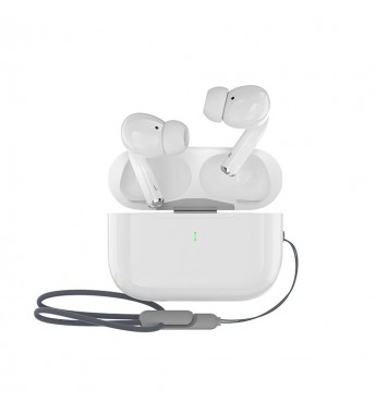 Auricular Inalambrico Devia EMO58 AirBuds Pro 2- White 