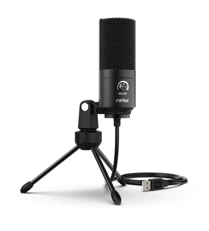 Micrófono Fifine K669B Condenser Cardioid USB - Black