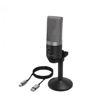 Micrófono Fifine K670 Condenser USB - Silver/Black