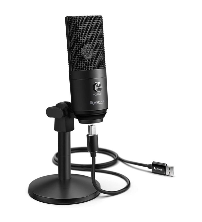 Micrófono Fifine K670B Condenser USB - Black