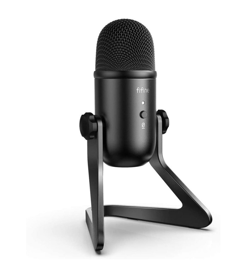 Micrófono Fifine K678 Condenser USB - Black