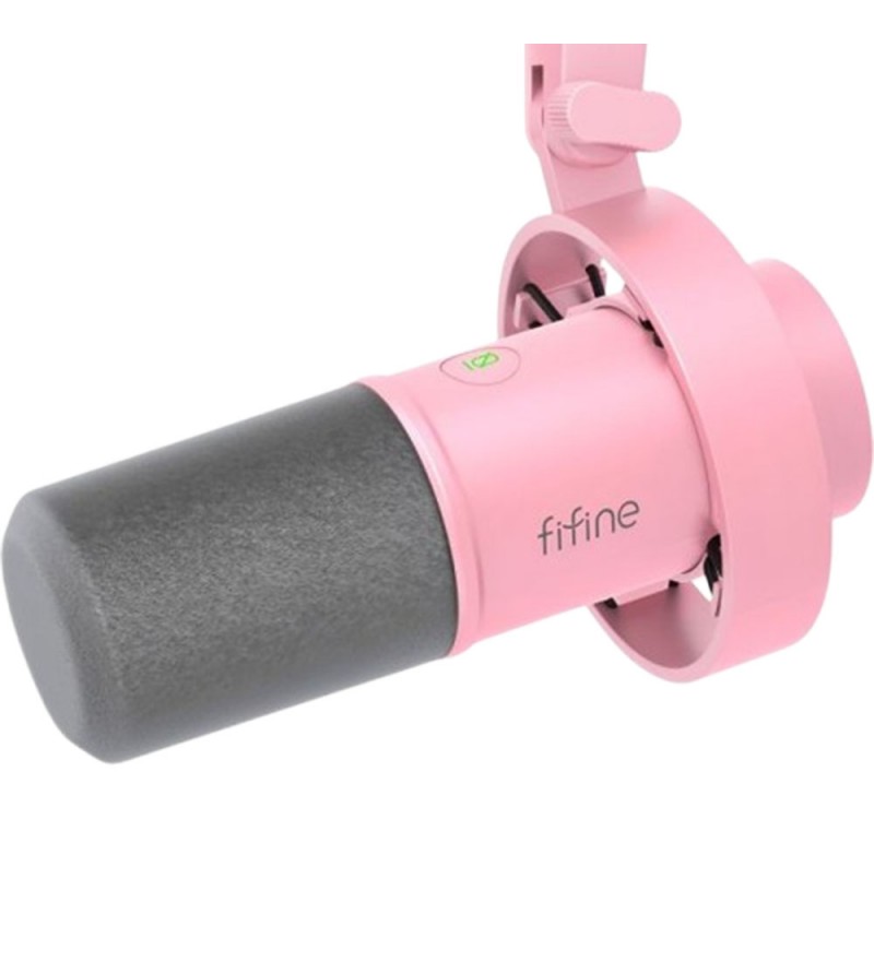Microfono Fifine K688P Amplitank MV7-SM7B USN/XLR - Pink