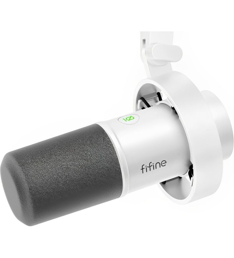 Micrófono Fifine K688W Amplitank MV7-SM7B USB XLR - White