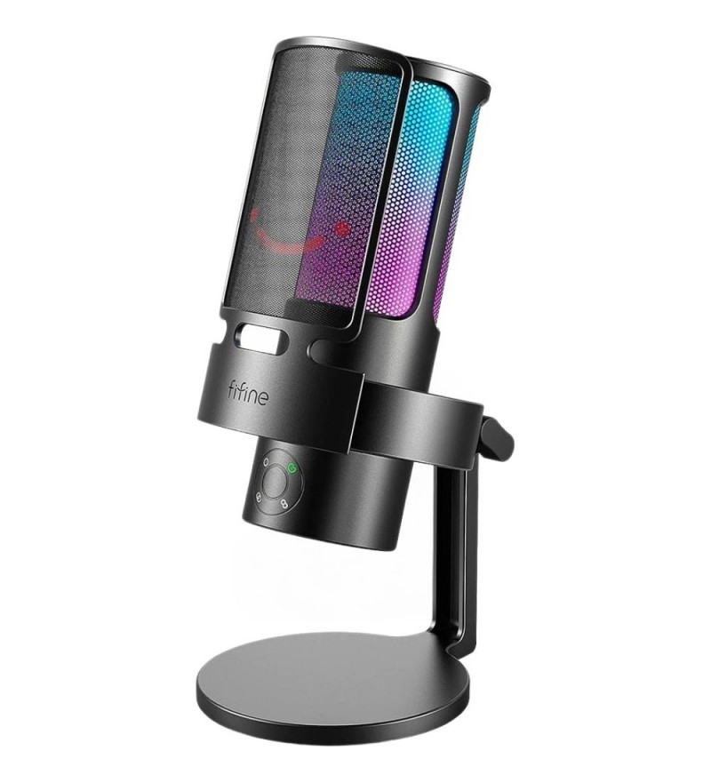 Microfono Fifine A8 Plus RGB - Black