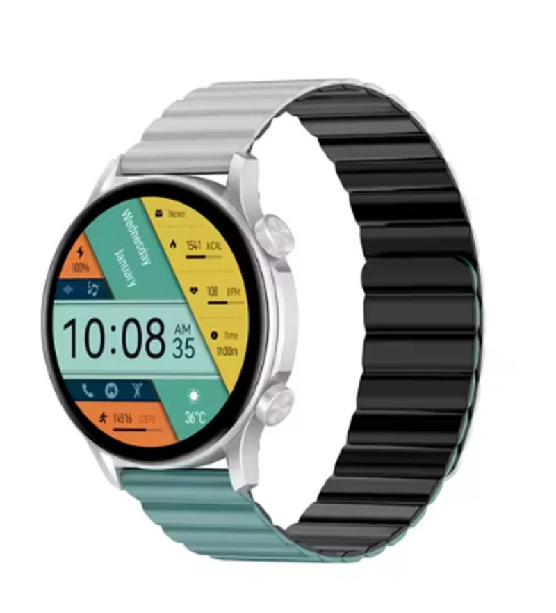 Smartwatch Kieslect Calling KR Pro LTD con Pantalla de 1.43"/Bluetooth/IP68 - Silver