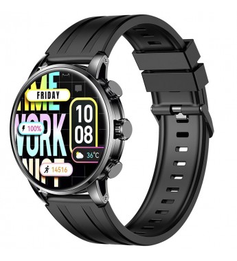 Smartwatch Kieslect Calling KR2 con Pantalla de 1.43"/Bluetooth/IP68 - Black