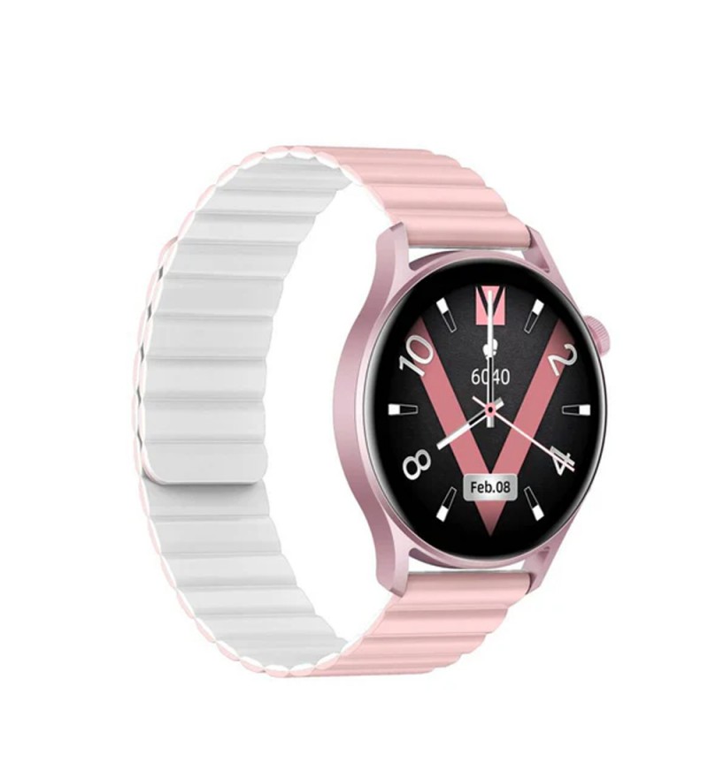 Smartwatch Kieslect Lady Calling Watch Lora 2 1.3"/Bluetooth/IP68 - Pink