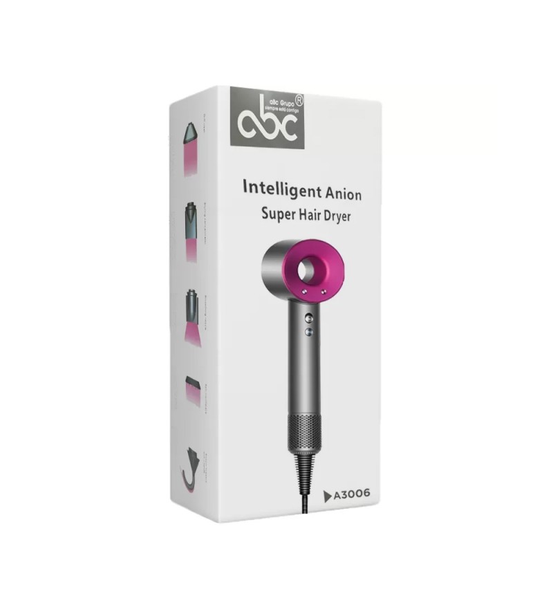 Secador de Cabello ABC Super Hair Dryer A3006 1600W 110V- Colorido
