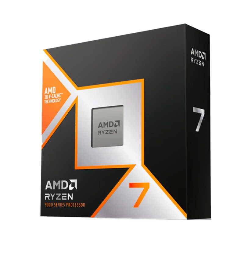 Procesador AMD Ryzen 7-9800X3D 4.7GHZ 104MB 100-100001084WOF Sin Cooler