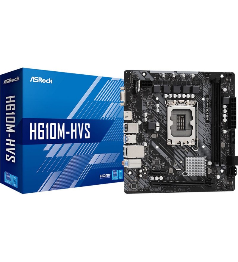 Placa Madre Asrock H610M-HVS LGA 1700 HDMI MATX