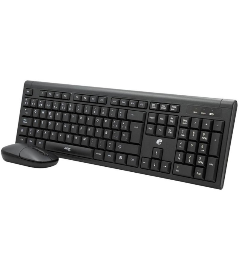 Kit Teclado Acer + Mouse EKW111 Wired Keyboard Esp - Black