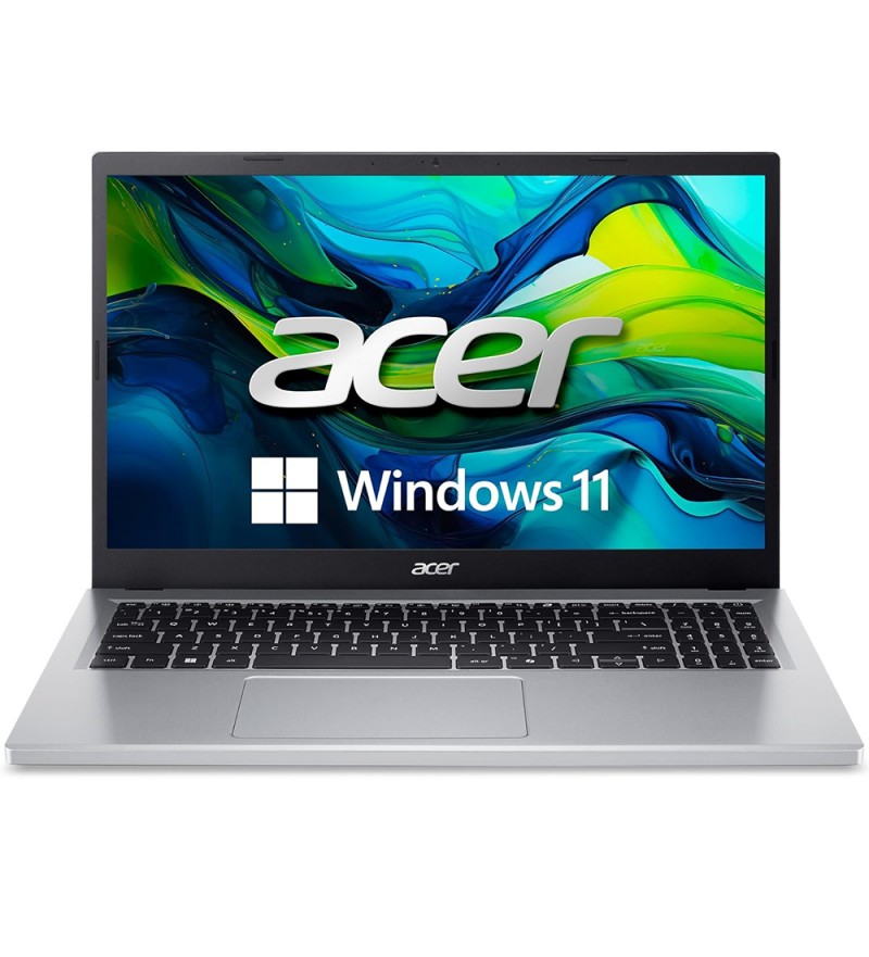 Notebook Acer Aspire Go 15 AG15-31P-3947 I3-N305 FHD 15.6" 8 de RAM / 128GB HD /W11 - Silver