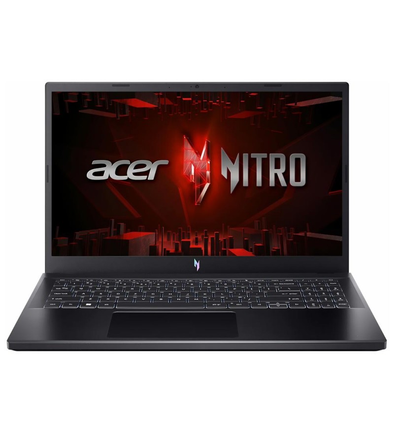 Notebook Gamer Acer Nitro V 15 ANV15-51-73B9 Intel Core i7 13620H Tela Full HD 15.6" / 16GB de RAM / 512GB SSD / GeForce RTX4050 6GB - Obsidian Negro (Inglés)