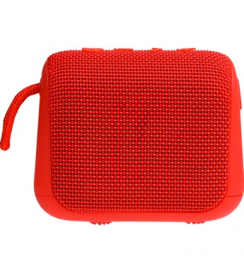 Speaker Aiwa AW-KF3-R con Bluetooth/TWS/USB/5W/Bivolt - Rojo