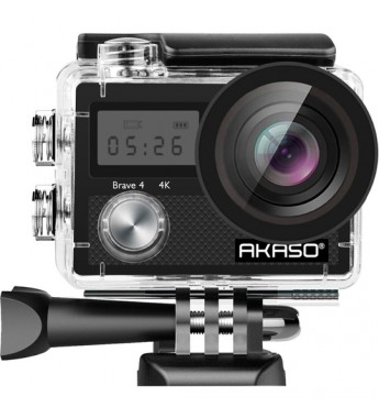 Cámara Akaso Brave 4 4K 20MP - Negro