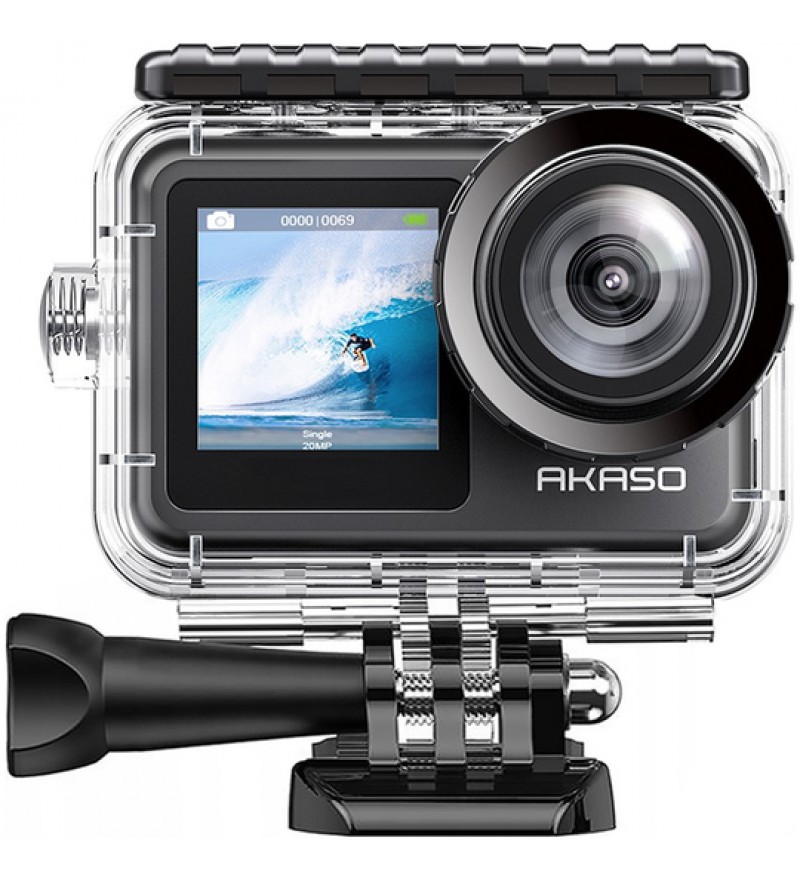 Cámara Akaso Brave 7 LE 4K 20MP/IPX7 - Negro
