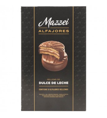 Alfajor Mazzei Relleno de Dulce de Leche (6 Unidades) - 300g