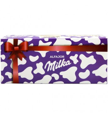 Alfajor Milka Triple Mousse Branco (6 Unidades)