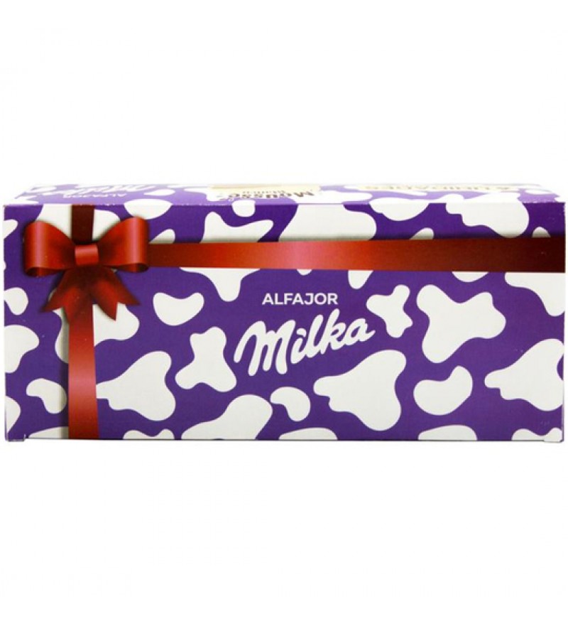 Alfajor Milka Triple Mousse Branco (6 Unidades)