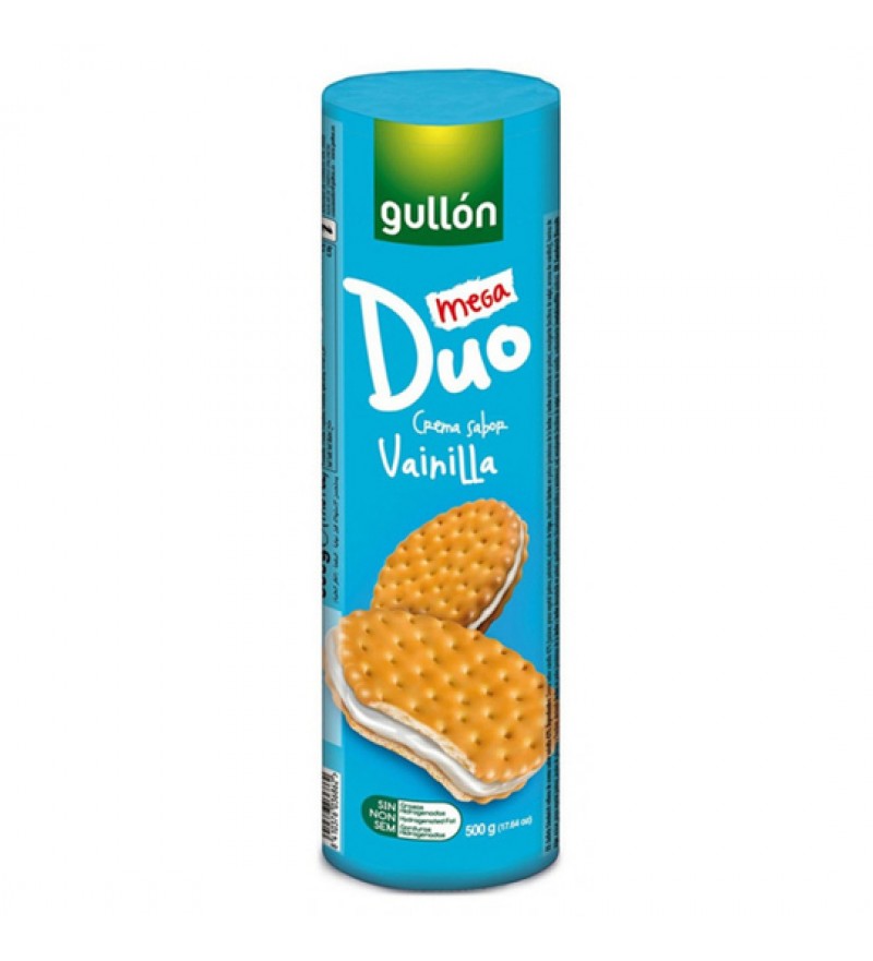 Galletitas Gullón Mega Duo Vainilla - 500g