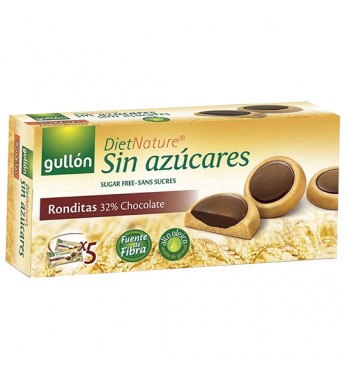 Galletita Gullón DietNature Ronditas Sin Azúcares (16 Unidades) - 186g