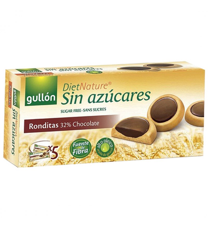Galletita Gullón DietNature Ronditas Sin Azúcares (16 Unidades) - 186g