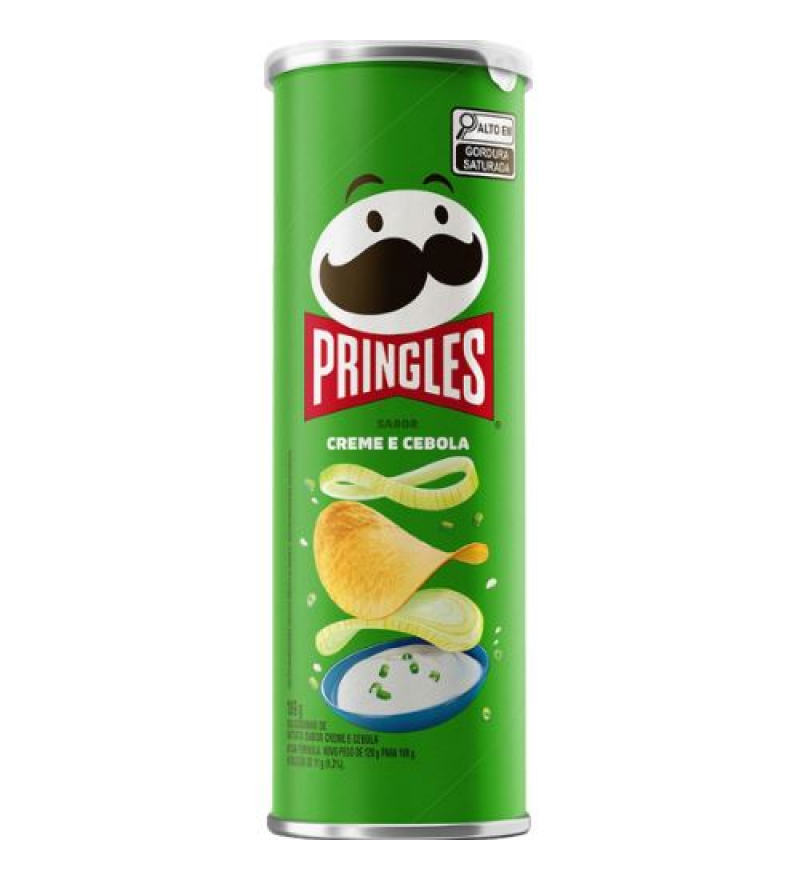  Papa Frita Pringles Crema & Cebolla - 104G
