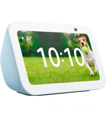Smart Screen Amazon Echo Show 5 (3ra Generación) de 5.5" con Wi-Fi/Bluetooth/Alexa/Bivolt - Sky Blue