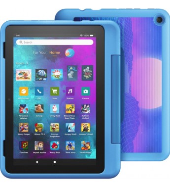 Tablet Amazon Fire HD 8 Kids Pro de 8" HD 2/32GB 2MP/2MP Fire OS - Cyber Sky (Caja Fea)