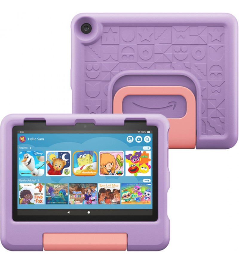 Tablet Amazon Fire HD 8 Kids Edition de 8" 2/32GB 12a Generación (2022) - Purple (Caja Fea)