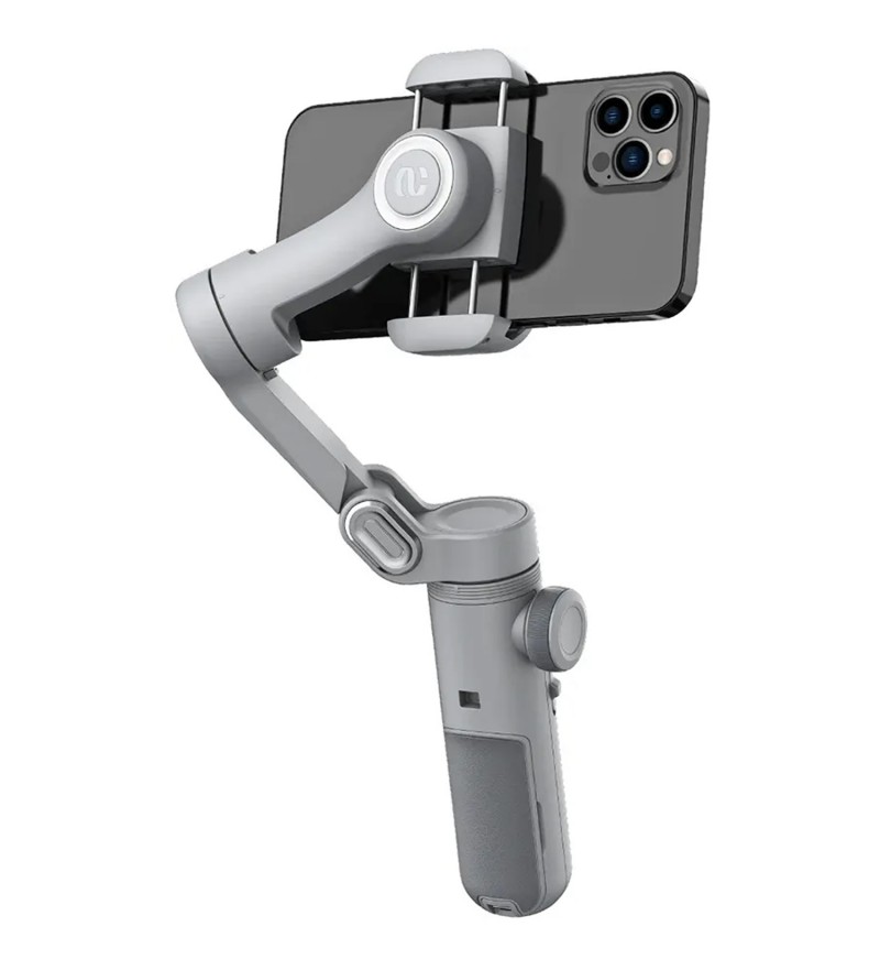 Estabilizador Gimbal Aochuan Smart X PRO A-MK183 con 3 ejes para Smartphones - Gris