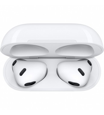 Apple AirPods 3 MME73AM/A con Chip H1/Bluetooth (MagSafe Charging Case) - Blanco (Deslacrado)
