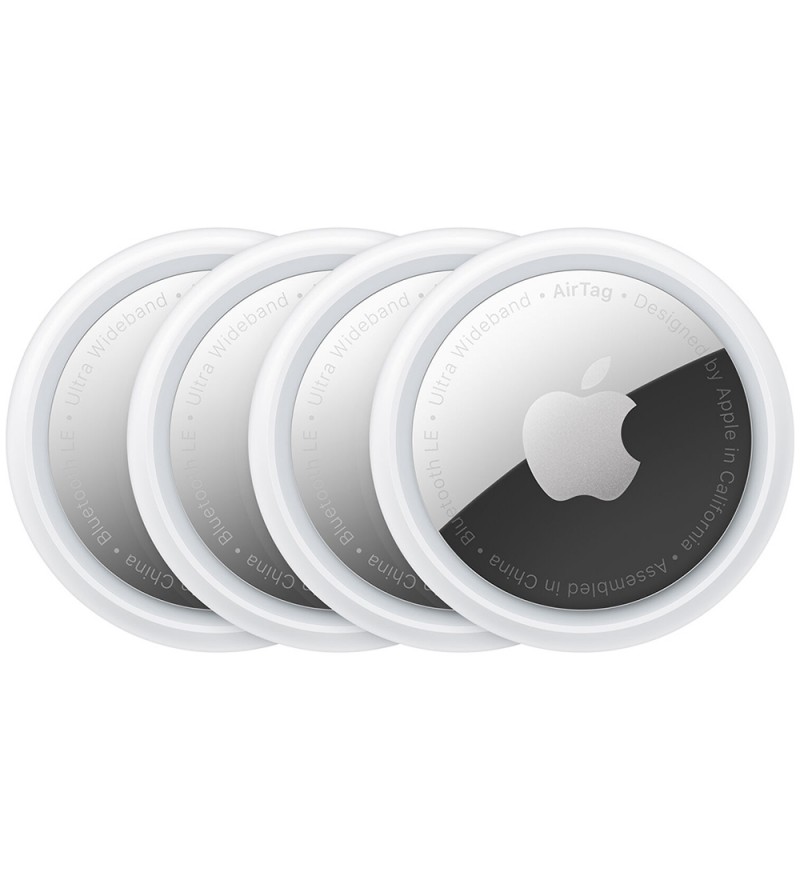 Etiqueta Bluetooth Apple AirTag MX542AM/A - Blanco (4-Pack)