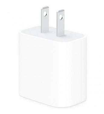 Adaptador USB-C Apple MHJA3AM/A de 20W - White (Flat)