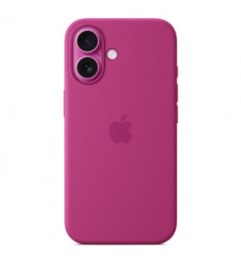 Funda para iPhone 16 MYY53ZM/A Magsafe Silicone - Fuchsia