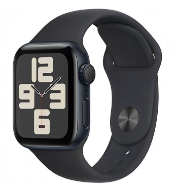 Apple Watch Serie SE 2 40MM MXE73LL/A - Midnight Sport Band S/M 2024 (Caja Fea)
