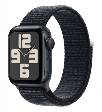 Apple Watch Series SE 2 44mm MXEP3LL/A GPS - Caja de Aluminio Midnight / Sport Loop