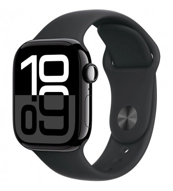 Apple Watch Series 10 de 46mm MWWQ3LW/A GPS M/L - Caja Aluminio Jet Black / Sport Band