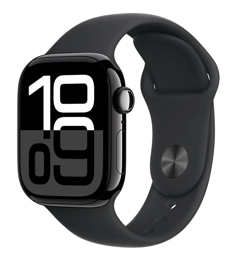 Apple Watch Series 10 de 46mm MWWQ3LW/A GPS M/L - Caja Aluminio Jet Black / Sport Band