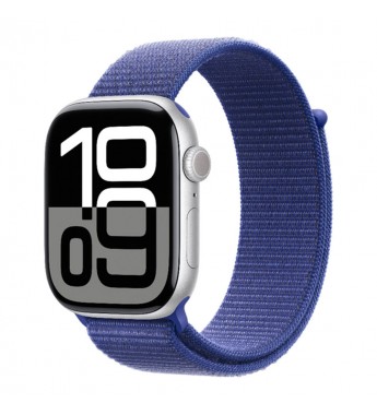 Apple Watch Series 10 46mm MWWN3LW/A GPS - Silver/Cloud Sport Loop