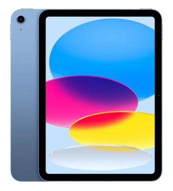 Apple iPad 10th de 10.9" MPQ93LL/A A2696 Wi-Fi 256GB 12/12MP iPadOS (2022) - Azul
