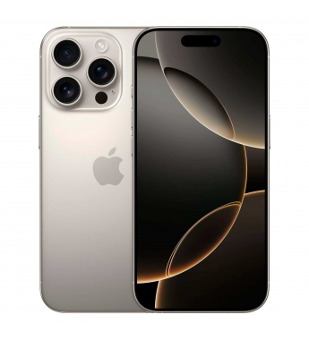 Apple iPhone 16 Pro LL A3083 ESIM 256GB 6.3" 48+12+48MP/12MP iOS - Natural Titanium