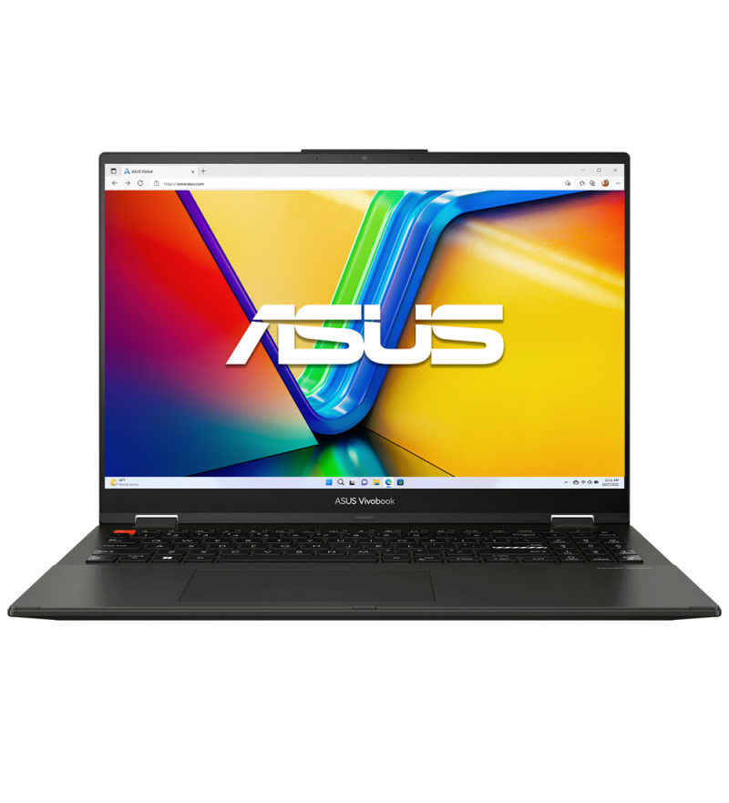 Notebook ASUS Vivobook S16 Flip TP3604VA-WS51T Intel Core i5 1335U Touch WUXGA 16.0" / 8GB de RAM / 512GB SSD - Midnight Black