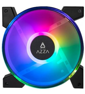 Cooler para Gabinete Azza Hurricane III FNAZ-12DRGB3-011 RGB/120 mm - Negro