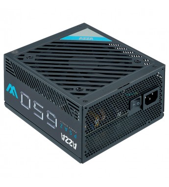 Fuente de Alimentación para PC Azza PSAZ-650W con 80 Plus Bronze/650W/Bivolt - Negro